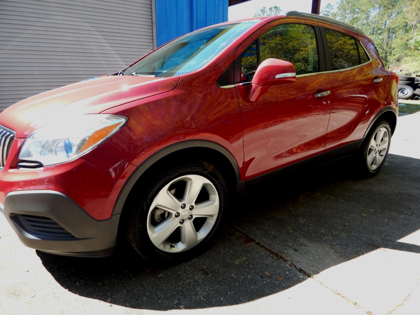 2016 Maroon /Charcoal Buick Encore (KL4CJASB1GB) with an 1.4L engine, Automatic transmission, located at 3120 W Tennessee St, Tallahassee, FL, 32304-1002, (850) 575-6702, 30.458841, -84.349648 - Photo#1